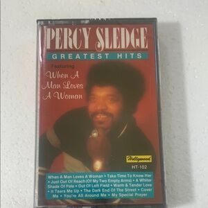 Percy Sledge Greatest Hits Cassette 1987